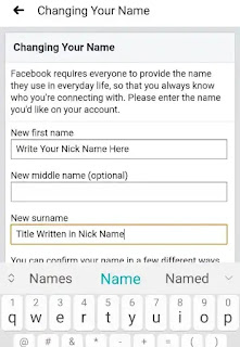 Facebook Profile Name Change Easily Update Name in 3 Steps 14 Facebook Profile Name Change Quickly Update Name in 3 Steps