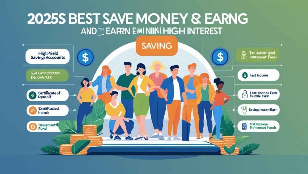2025’s Best Places to Save Money & Earn High Interest