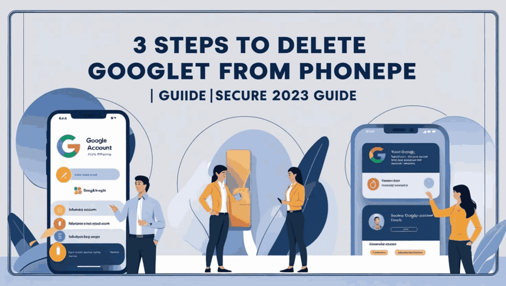 3 Steps to Delete Google Account from PhonePe Secure 2023 Guide