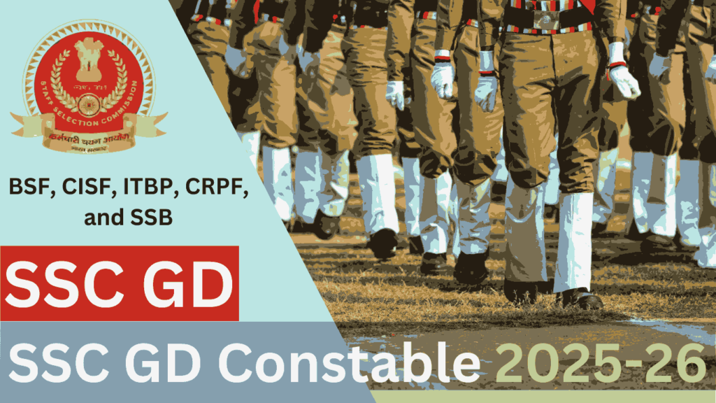 SSC GD Constable 2025-26