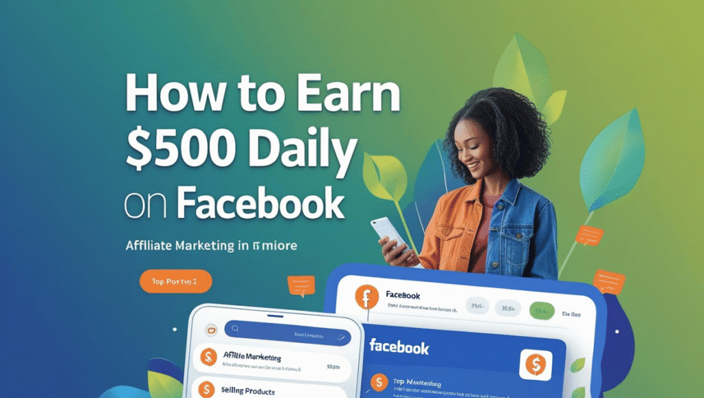 How to Earn $500 Daily on Facebook: Step-by-Step Guide