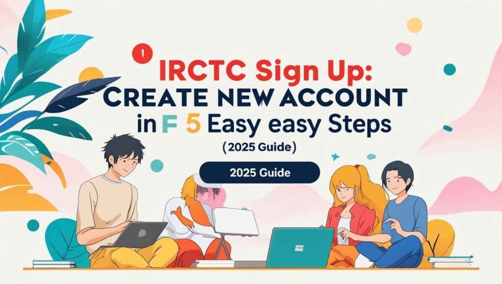 IRCTC Sign Up: Create New Account in 5 Easy Steps (2025 Guide) 6 IRCTC Sign Up Create New Account in 5 Easy Steps (2025 Guide)