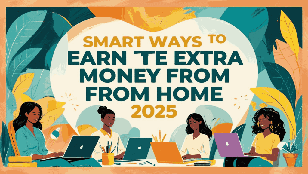 Smart Ways to Earn Extra Money from Home in 2025