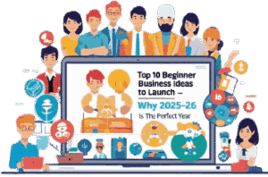 Top 10 Beginner Business Ideas to Launch (Low-Cost & Profitable!) 1 Top 10 Beginner Business Ideas to Launch (Low-Cost & Profitable!)