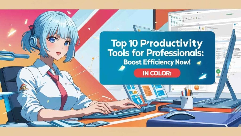 Top 10 Productivity Tools for Professionals Boost Efficiency Now!