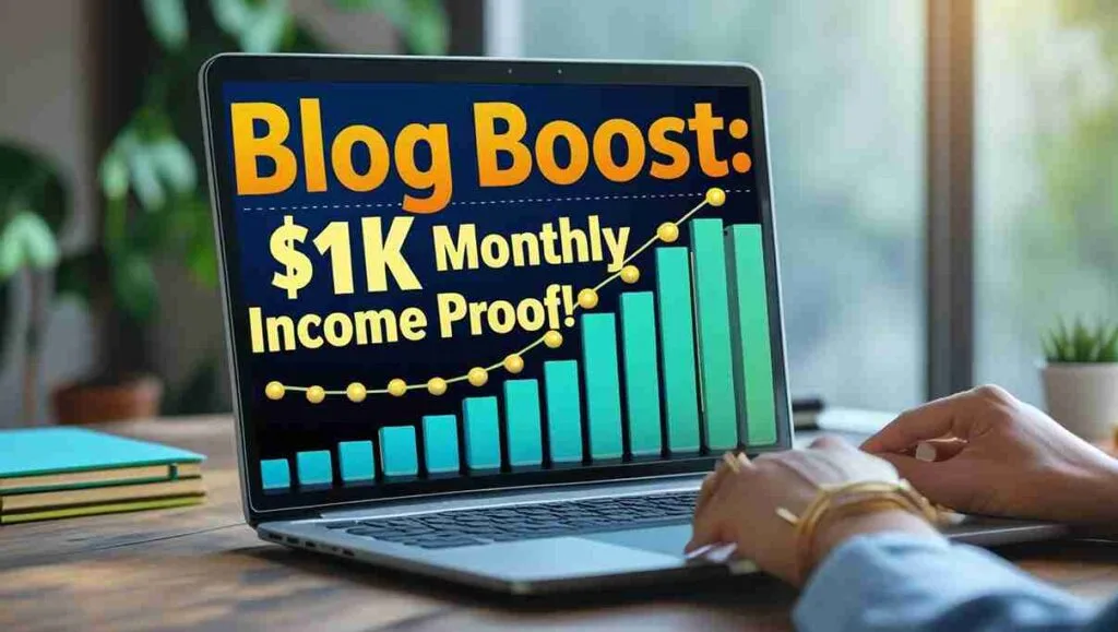 Blog Boost: $1K Monthly Income Proof!