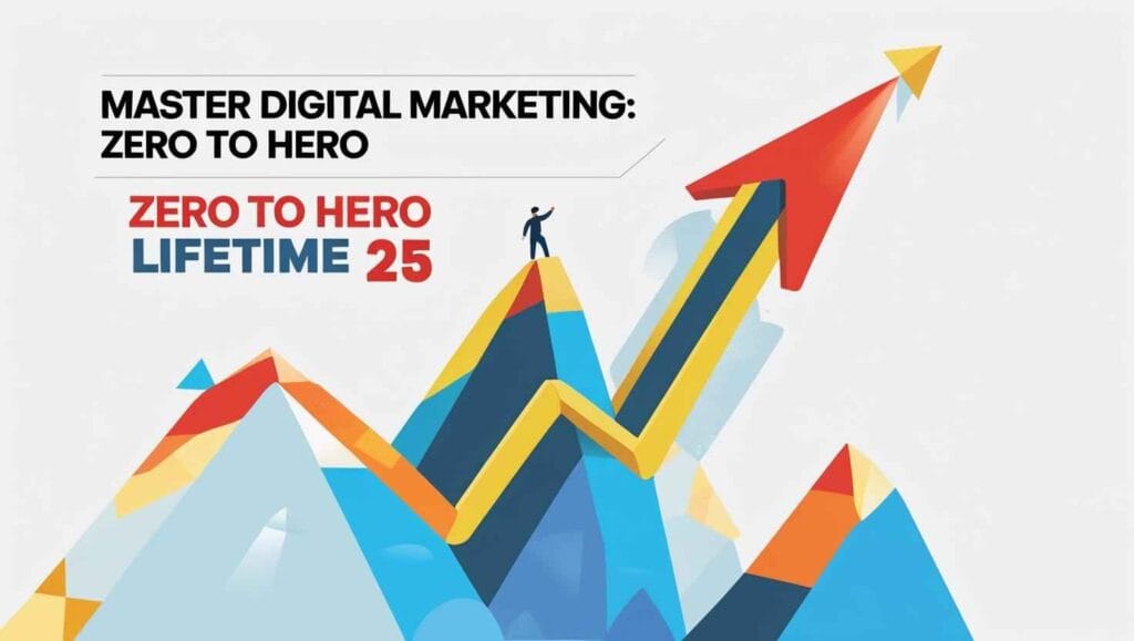 Master Digital Marketing: Zero to Hero Lifetime 25