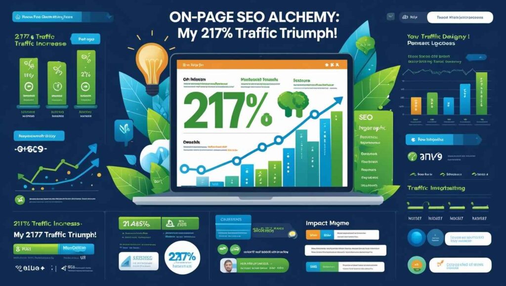 On-Page SEO Alchemy: My 217% Traffic Triumph!