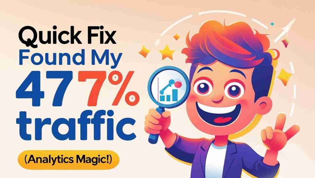 Quick Fix Found My 47% Traffic Leak! (Analytics Magic!) 10 Quick Fix Found My 47% Traffic Leak! (Analytics Magic!)