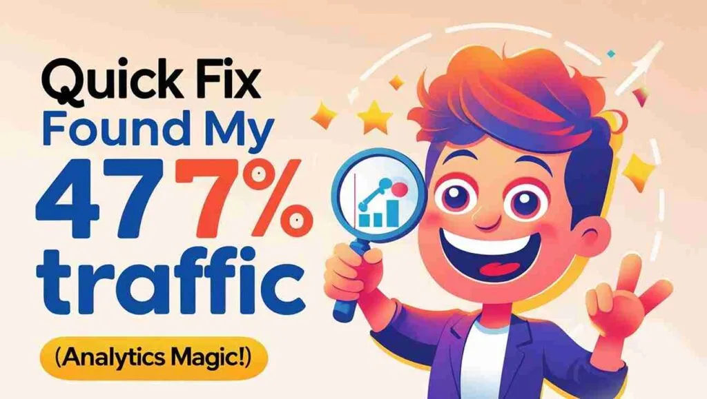 Quick Fix Found My 47% Traffic Leak! (Analytics Magic!)