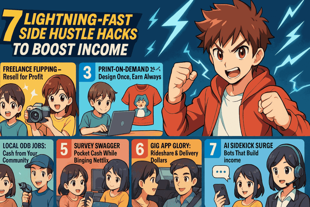 7 Side Hustle Hacks: Pocket More Cash Quick!