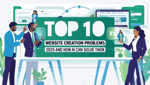 Top 10 Website Creation Problems in 2025 and How AI Can Solve Them 1 Top 10 Website Creation Problems in 2025 and How AI Can Solve Them